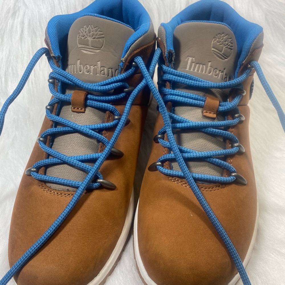 Timberland women spirit trekker mid hiking boots nubuck size 8